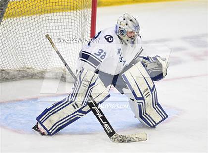 Thumbnail 1 in Joel Barlow/Weston/Abbott Tech vs. Wilton (CIAC DIII Semifinal) photogallery.