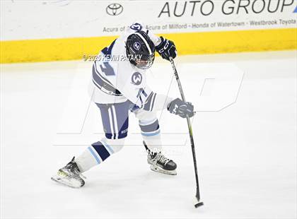 Thumbnail 2 in Joel Barlow/Weston/Abbott Tech vs. Wilton (CIAC DIII Semifinal) photogallery.