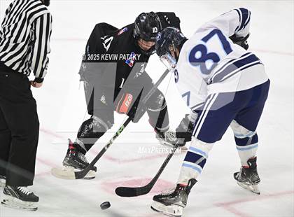 Thumbnail 3 in Joel Barlow/Weston/Abbott Tech vs. Wilton (CIAC DIII Semifinal) photogallery.