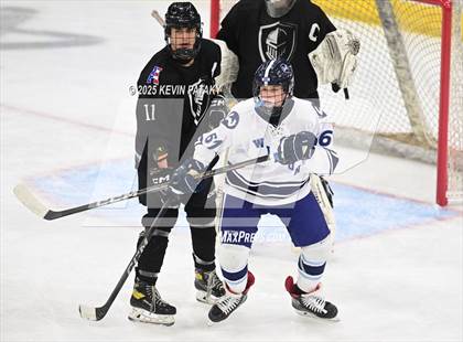 Thumbnail 3 in Joel Barlow/Weston/Abbott Tech vs. Wilton (CIAC DIII Semifinal) photogallery.