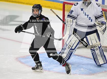 Thumbnail 3 in Joel Barlow/Weston/Abbott Tech vs. Wilton (CIAC DIII Semifinal) photogallery.