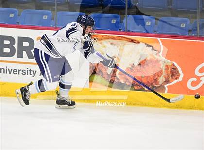 Thumbnail 3 in Joel Barlow/Weston/Abbott Tech vs. Wilton (CIAC DIII Semifinal) photogallery.