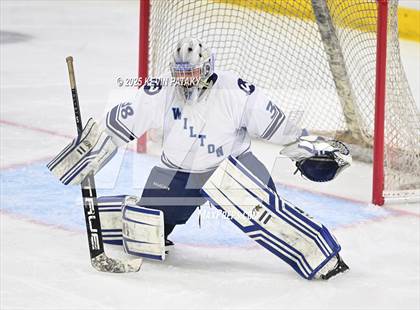 Thumbnail 2 in Joel Barlow/Weston/Abbott Tech vs. Wilton (CIAC DIII Semifinal) photogallery.