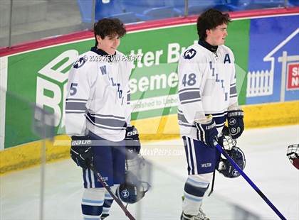 Thumbnail 1 in Joel Barlow/Weston/Abbott Tech vs. Wilton (CIAC DIII Semifinal) photogallery.