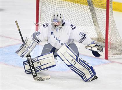 Thumbnail 3 in Joel Barlow/Weston/Abbott Tech vs. Wilton (CIAC DIII Semifinal) photogallery.