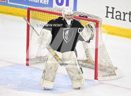 Thumbnail 1 in Joel Barlow/Weston/Abbott Tech vs. Wilton (CIAC DIII Semifinal) photogallery.