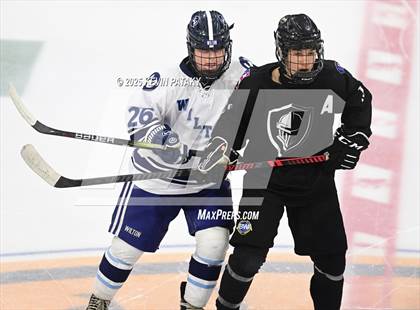 Thumbnail 3 in Joel Barlow/Weston/Abbott Tech vs. Wilton (CIAC DIII Semifinal) photogallery.