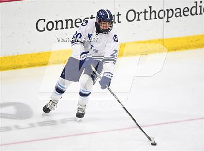 Thumbnail 2 in Joel Barlow/Weston/Abbott Tech vs. Wilton (CIAC DIII Semifinal) photogallery.