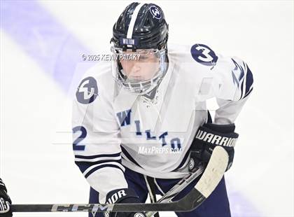 Thumbnail 2 in Joel Barlow/Weston/Abbott Tech vs. Wilton (CIAC DIII Semifinal) photogallery.