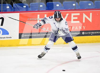 Thumbnail 3 in Joel Barlow/Weston/Abbott Tech vs. Wilton (CIAC DIII Semifinal) photogallery.