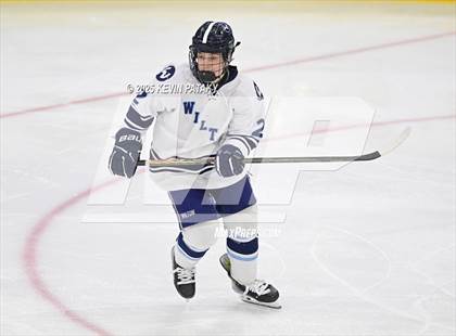 Thumbnail 3 in Joel Barlow/Weston/Abbott Tech vs. Wilton (CIAC DIII Semifinal) photogallery.