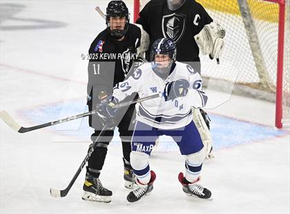 Thumbnail 1 in Joel Barlow/Weston/Abbott Tech vs. Wilton (CIAC DIII Semifinal) photogallery.