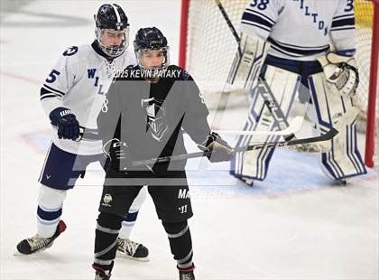 Thumbnail 3 in Joel Barlow/Weston/Abbott Tech vs. Wilton (CIAC DIII Semifinal) photogallery.