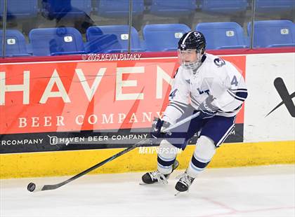 Thumbnail 2 in Joel Barlow/Weston/Abbott Tech vs. Wilton (CIAC DIII Semifinal) photogallery.