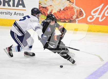 Thumbnail 3 in Joel Barlow/Weston/Abbott Tech vs. Wilton (CIAC DIII Semifinal) photogallery.