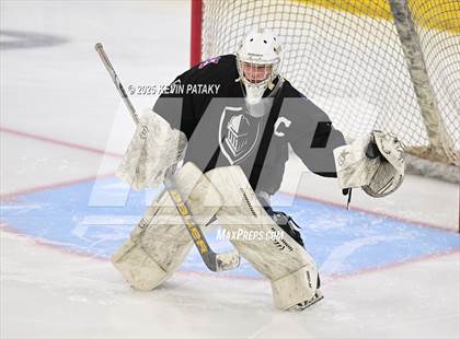 Thumbnail 2 in Joel Barlow/Weston/Abbott Tech vs. Wilton (CIAC DIII Semifinal) photogallery.