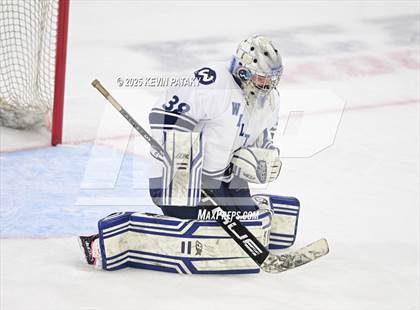 Thumbnail 2 in Joel Barlow/Weston/Abbott Tech vs. Wilton (CIAC DIII Semifinal) photogallery.