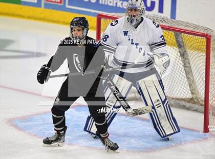 Thumbnail 2 in Joel Barlow/Weston/Abbott Tech vs. Wilton (CIAC DIII Semifinal) photogallery.