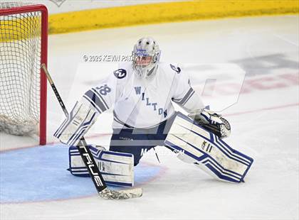 Thumbnail 2 in Joel Barlow/Weston/Abbott Tech vs. Wilton (CIAC DIII Semifinal) photogallery.