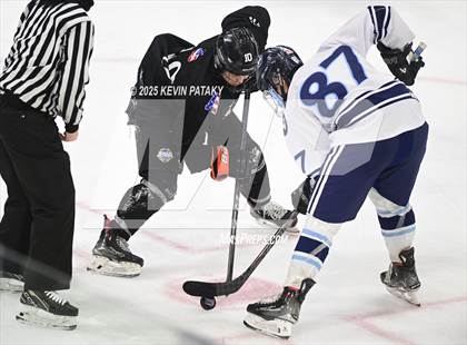 Thumbnail 2 in Joel Barlow/Weston/Abbott Tech vs. Wilton (CIAC DIII Semifinal) photogallery.