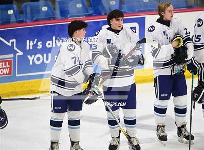 Thumbnail 2 in Joel Barlow/Weston/Abbott Tech vs. Wilton (CIAC DIII Semifinal) photogallery.