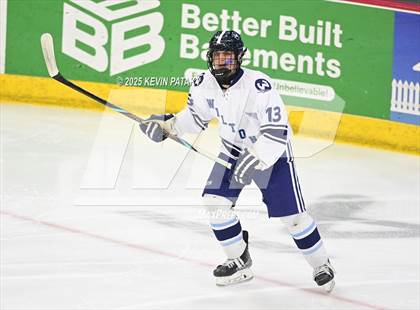 Thumbnail 2 in Joel Barlow/Weston/Abbott Tech vs. Wilton (CIAC DIII Semifinal) photogallery.