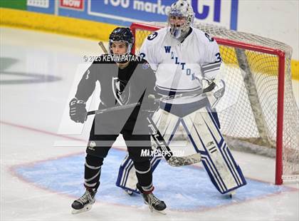 Thumbnail 3 in Joel Barlow/Weston/Abbott Tech vs. Wilton (CIAC DIII Semifinal) photogallery.