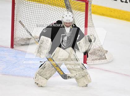 Thumbnail 3 in Joel Barlow/Weston/Abbott Tech vs. Wilton (CIAC DIII Semifinal) photogallery.