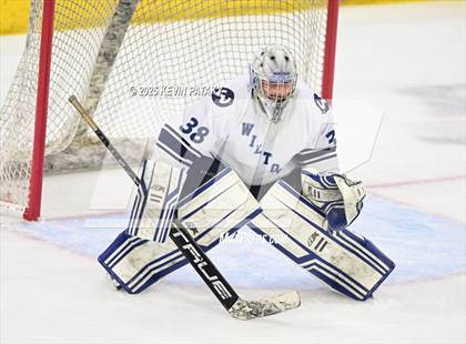 Thumbnail 1 in Joel Barlow/Weston/Abbott Tech vs. Wilton (CIAC DIII Semifinal) photogallery.