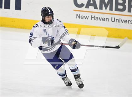 Thumbnail 1 in Joel Barlow/Weston/Abbott Tech vs. Wilton (CIAC DIII Semifinal) photogallery.