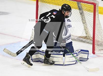 Thumbnail 2 in Joel Barlow/Weston/Abbott Tech vs. Wilton (CIAC DIII Semifinal) photogallery.