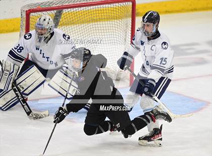 Thumbnail 3 in Joel Barlow/Weston/Abbott Tech vs. Wilton (CIAC DIII Semifinal) photogallery.