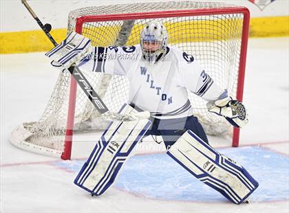 Thumbnail 3 in Joel Barlow/Weston/Abbott Tech vs. Wilton (CIAC DIII Semifinal) photogallery.