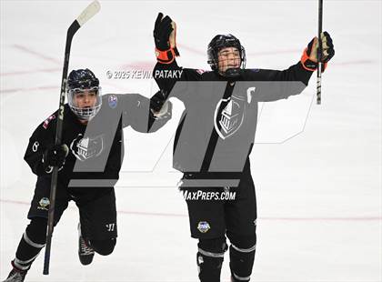 Thumbnail 1 in Joel Barlow/Weston/Abbott Tech vs. Wilton (CIAC DIII Semifinal) photogallery.