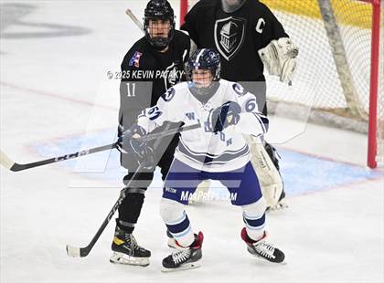 Thumbnail 2 in Joel Barlow/Weston/Abbott Tech vs. Wilton (CIAC DIII Semifinal) photogallery.