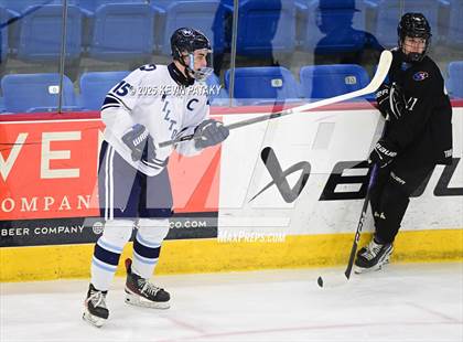 Thumbnail 1 in Joel Barlow/Weston/Abbott Tech vs. Wilton (CIAC DIII Semifinal) photogallery.