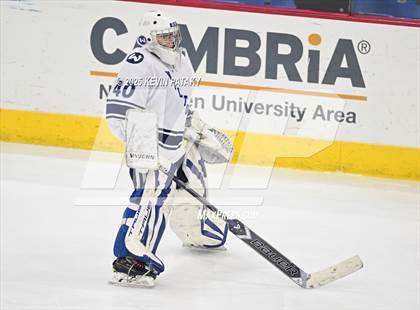 Thumbnail 2 in Joel Barlow/Weston/Abbott Tech vs. Wilton (CIAC DIII Semifinal) photogallery.