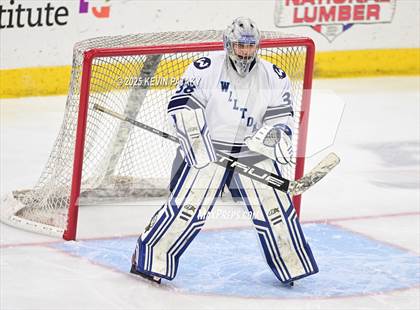 Thumbnail 2 in Joel Barlow/Weston/Abbott Tech vs. Wilton (CIAC DIII Semifinal) photogallery.