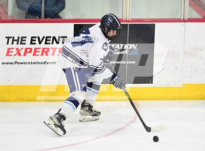 Thumbnail 2 in Joel Barlow/Weston/Abbott Tech vs. Wilton (CIAC DIII Semifinal) photogallery.