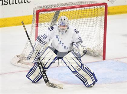 Thumbnail 2 in Joel Barlow/Weston/Abbott Tech vs. Wilton (CIAC DIII Semifinal) photogallery.