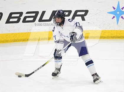 Thumbnail 3 in Joel Barlow/Weston/Abbott Tech vs. Wilton (CIAC DIII Semifinal) photogallery.