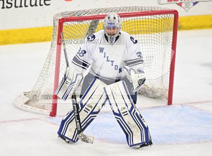 Thumbnail 2 in Joel Barlow/Weston/Abbott Tech vs. Wilton (CIAC DIII Semifinal) photogallery.