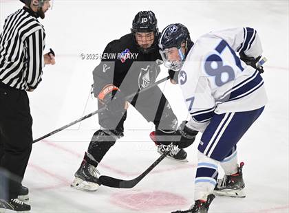 Thumbnail 1 in Joel Barlow/Weston/Abbott Tech vs. Wilton (CIAC DIII Semifinal) photogallery.