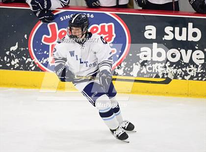 Thumbnail 1 in Joel Barlow/Weston/Abbott Tech vs. Wilton (CIAC DIII Semifinal) photogallery.