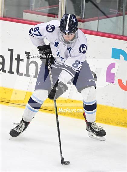 Thumbnail 2 in Joel Barlow/Weston/Abbott Tech vs. Wilton (CIAC DIII Semifinal) photogallery.