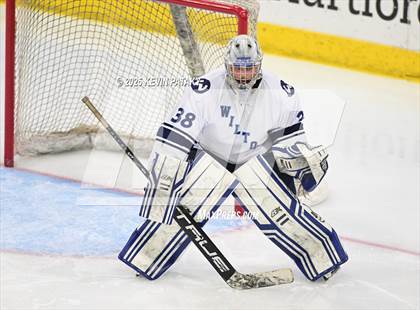 Thumbnail 3 in Joel Barlow/Weston/Abbott Tech vs. Wilton (CIAC DIII Semifinal) photogallery.