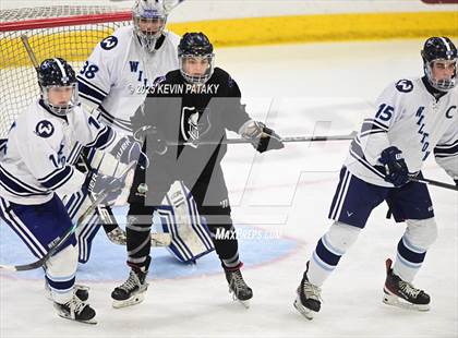 Thumbnail 2 in Joel Barlow/Weston/Abbott Tech vs. Wilton (CIAC DIII Semifinal) photogallery.