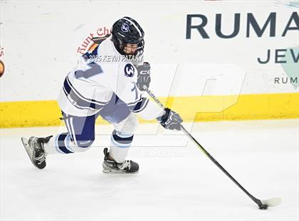 Thumbnail 2 in Joel Barlow/Weston/Abbott Tech vs. Wilton (CIAC DIII Semifinal) photogallery.