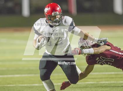 Thumbnail 1 in Westminster @ Covina (CIF SS D11 Quarterfinal) photogallery.