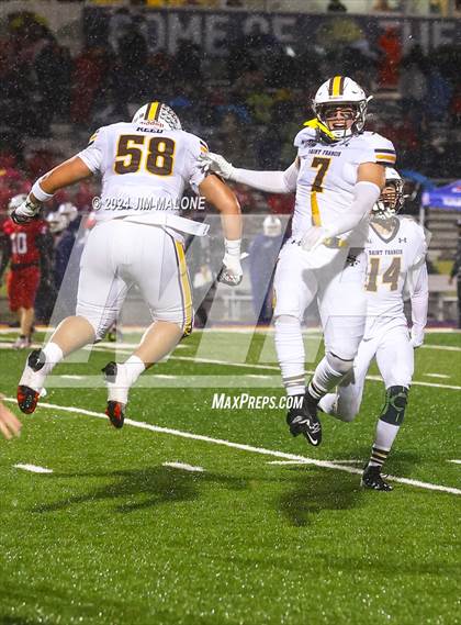 Thumbnail 3 in St. Ignatius College Preparatory vs. Saint Francis (CIFCCS Open Final) photogallery.